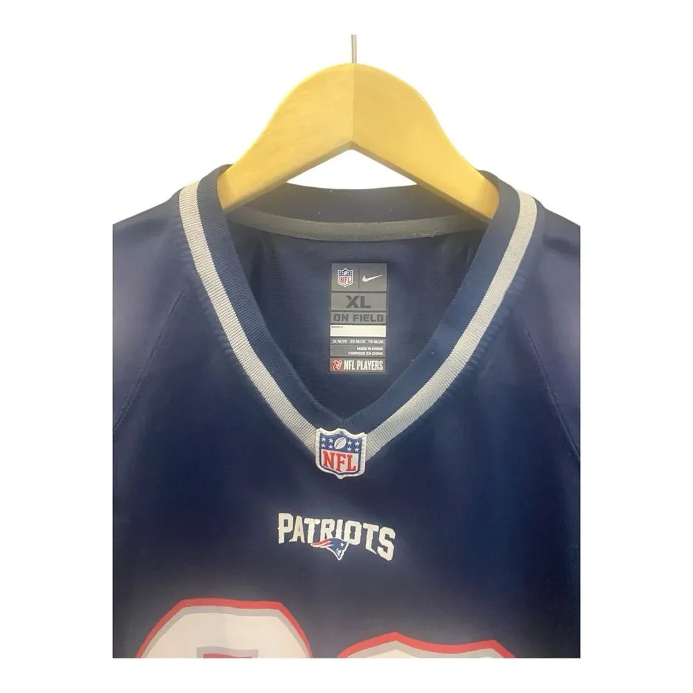 Nike New England Patriots Game Day Jersey #33 Dion Lewis Youth XL